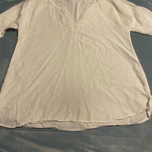 Soft Surroundings Ivory Blouse